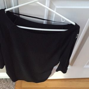Black blouse/top